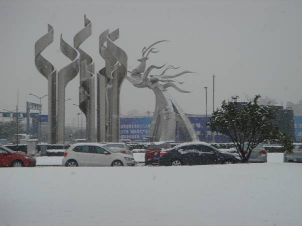 上海下雪